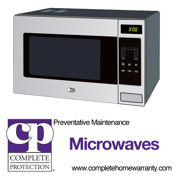 preventative maintenance for microwave oven