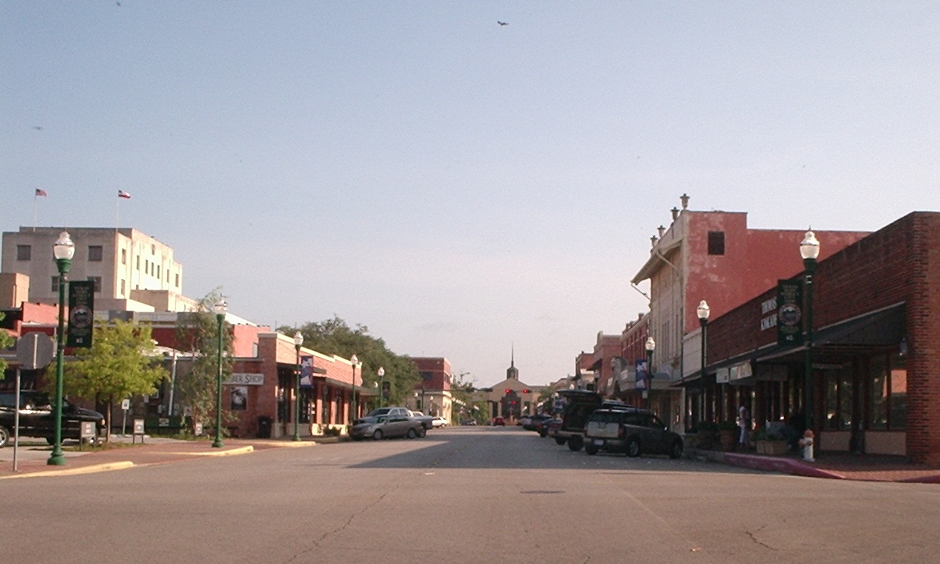 Conroe, Texas, Main Street.