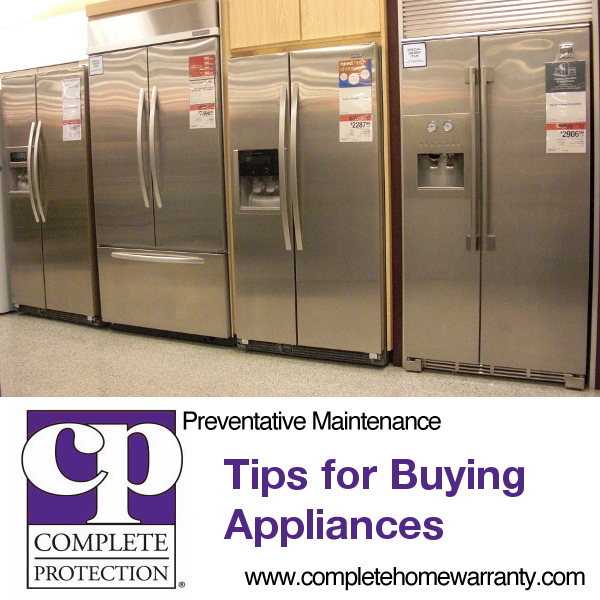 tips for buying appliances