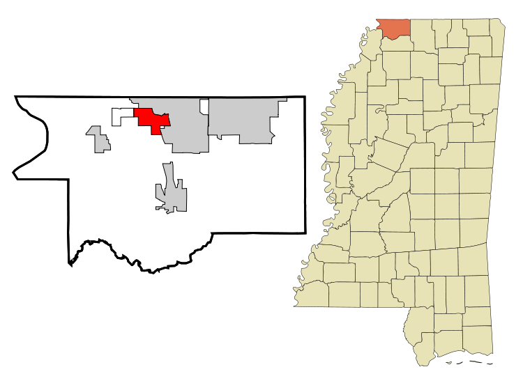 750px-DeSoto_County_Mississippi_Incorporated_and_Unincorporated_areas_Horn_Lake_Highlighted.svg