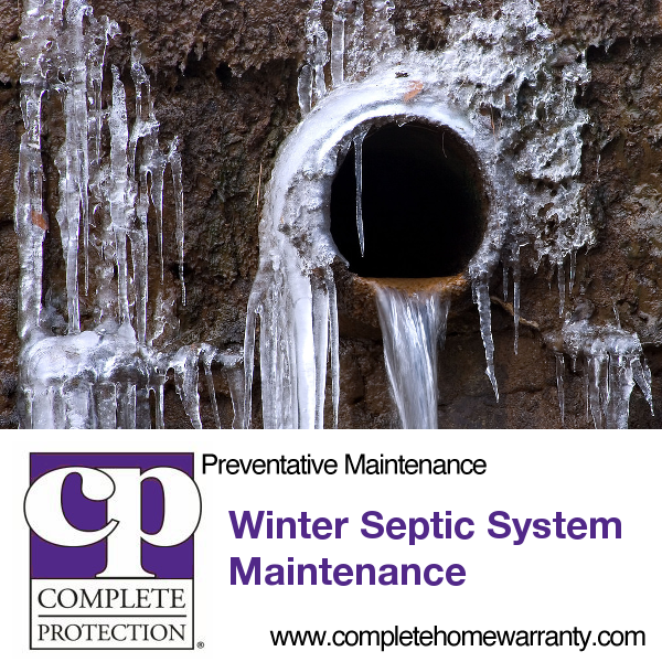 winter septic system maintenance